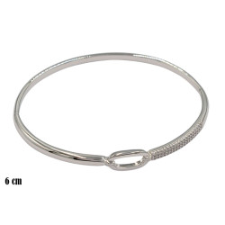 Bransoletka Xuping rodowana - MF38001